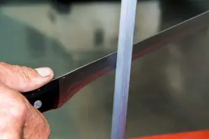 ¿Cómo se llama el afilador de cuchillos?