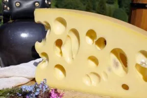 ¿Cómo se llama el queso de cáscara amarilla?