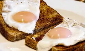 ¿Cuántas calorías tiene una tortilla francesa de 1 huevo?