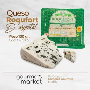 ¿Qué es lo verde que tiene el queso Roquefort?
