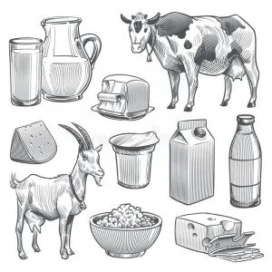¿Qué es más sano queso de cabra o de vaca?