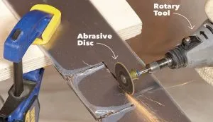 ¿Qué herramientas se utilizan para cortar metal?