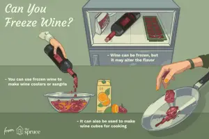 ¿Qué pasa si una botella de vino se congela?