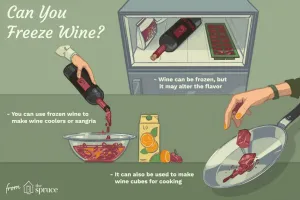 ¿Qué pasa si una botella de vino se congela?