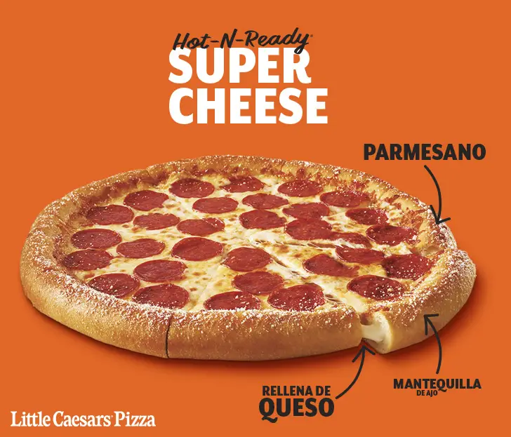 Qué queso lleva la pizza Little Caesars? - Enterate Delicias