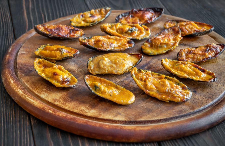 Mejillones rellenos