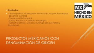 ¿Quién otorga la denominación de origen en México?